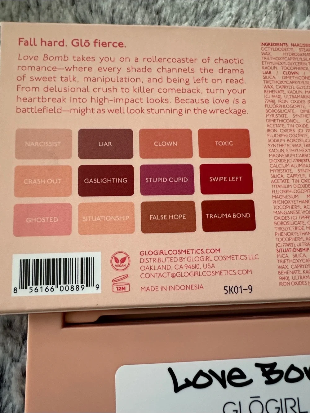 Glogirl Cosmetics nib gloĝirl